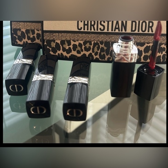 ROUGE DIOR FOREVER LIQUID LACQUER FULL SIZE BRAND NEW RED LIPSTICK CD #999 - Picture 4 of 13